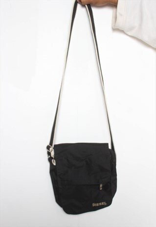 Vintage Diesel Y2K Satchel Bag Black