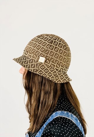 fendi monogram bucket hat