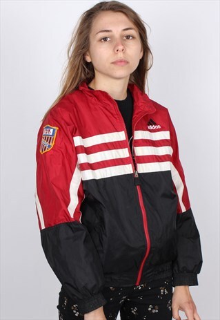 VINTAGE ADIDAS TRACK JACKET WINDBREAKER
