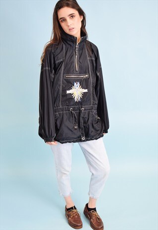 90'S RETRO ATHLEISURE SPORTS SHELL PARKA JACKET ANORAK
