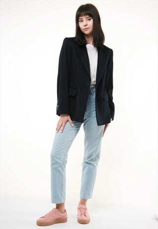 VINTAGE MAX MARA WOOL LINED SUIT BLAZER JACKET 744