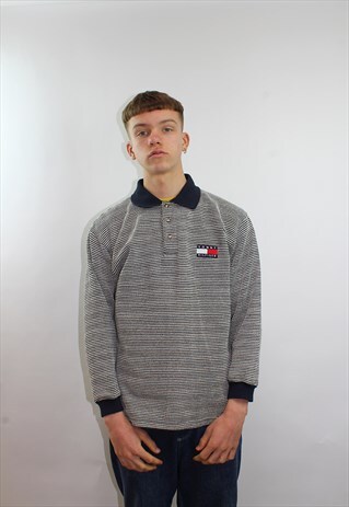 VINTAGE TOMMY HILFIGER RUGBY SWEATSHIRT