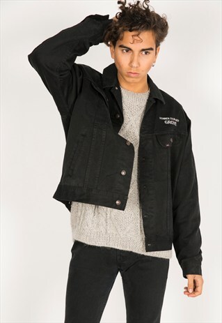 LAST UNIT SALE / VINTAGE 80S LEE EMBELLISHED DENIM JACKET