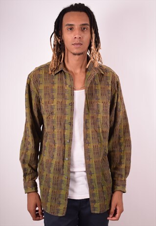 MENS VINTAGE SHIRT MEDIUM MULTI 90S
