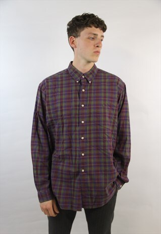 VINTAGE RALPH LAUREN TARTAN SHIRT