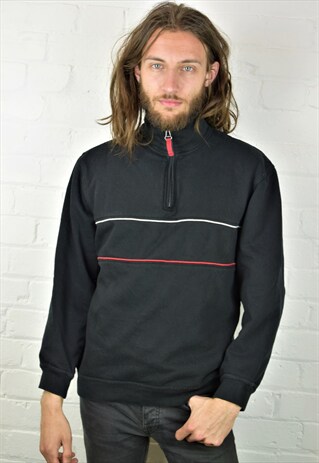 VINTAGE 90'S 1/4 ZIP SWEATSHIRT