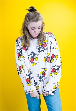 VINTAGE 80'S REVERSABLE DISNEY SKI JUMPER