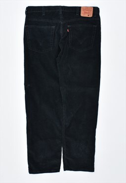 Vintage 90's Levi's 505 Corduroy Trousers Black