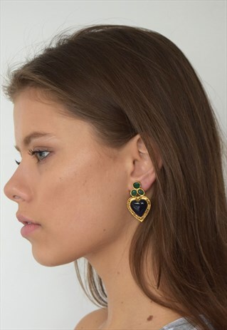 HEART SHAPED FESTIVAL EARRINGS