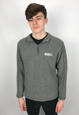 VINTAGE QUIKSILVER QUARTER ZIP SWEATSHIRT