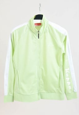 Vintage 00s KAPPA track jacket in light green