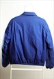 VINTAGE POLO RALPH LAUREN PUFFER PONY LOGO JACKET BLUE S