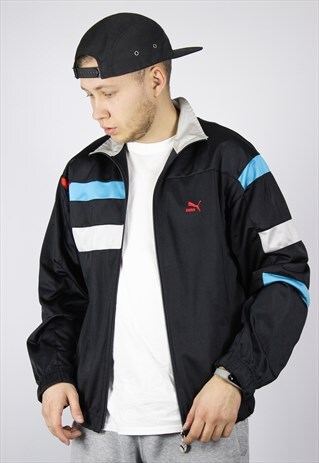 VINTAGE MENS PUMA TRACK TOP JACKET