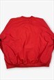 VINTAGE IZOD WINDBREAKER JACKET RED XL BV17947