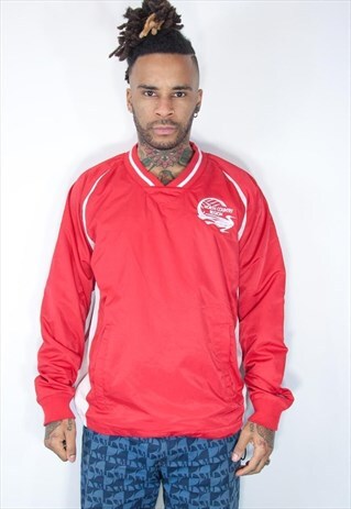 CHAMPION EMBROIDED POLY SWEATSHIRT