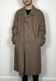 Vintage Burberrys Grey Wool Coat