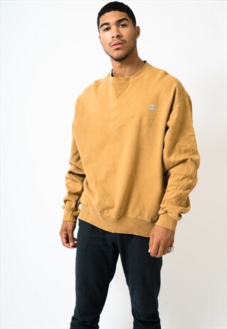 VINTAGE CHAMPION BROWN SWEATSHIRT