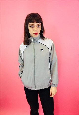 VINTAGE NIKE EMBROIDERED TRACK JACKET