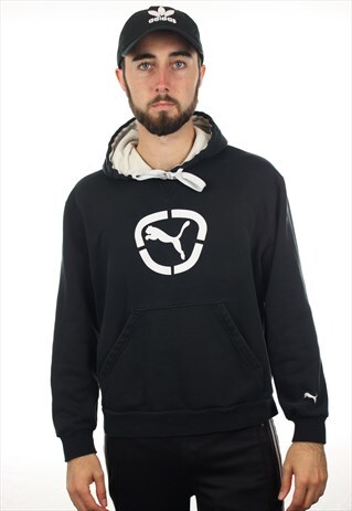 VINTAGE PUMA BIG LOGO HOODIE SWEATSHIRT