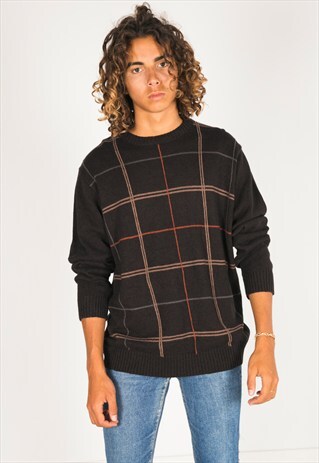 VINTAGE 80S CASUAL KNIT JUMPER / R331