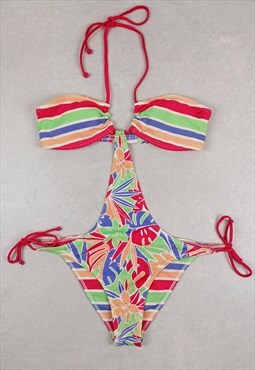 BILLABONG Swimsuit Trikini Reversible Two-sides