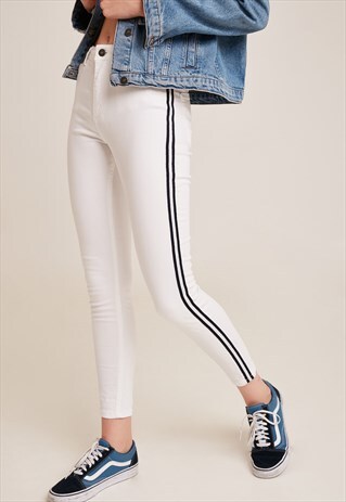 SUBDUED SPORTY SKINNY JEANS