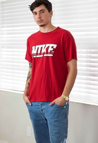 VINTAGE NIKE T-SHIRT LOGO 90S L 7