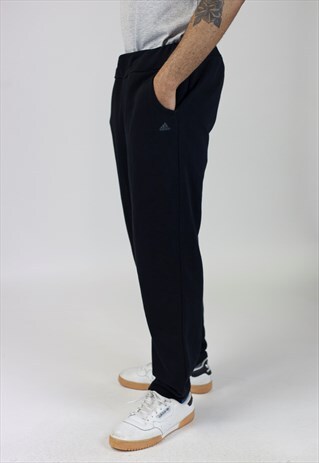 VINTAGE 90'S ADIDAS BLACK TRACKSUIT BOTTOMS