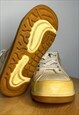 90S DEADSTOCK CHUNKY PLATFORM SNEAKERS TRAINERS IN BEIGE