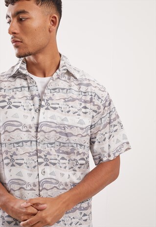 VINTAGE PATTERNED FESTIVAL SHIRT
