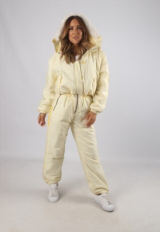 VINTAGE HDD FULL SKI SUIT SNOW SPORTS UK 12 M (9BD)