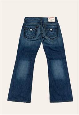 True Religion Vintage Denim Big Stitch Jeans W31