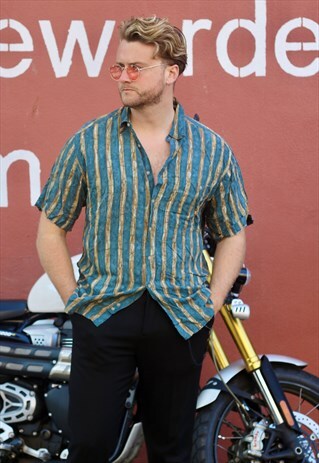 CAMPIA MODA USA 90S VINTAGE MANGROVE STRIPED SHIRT
