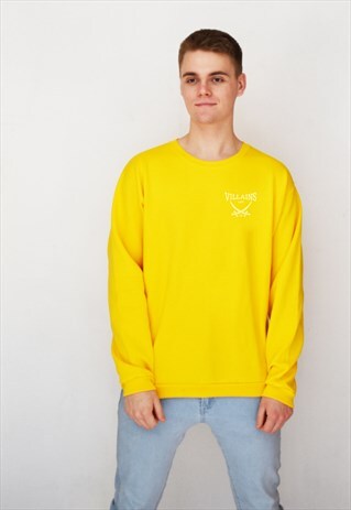 YELLOW PIRATES (WHITE) SWEATSHIRT