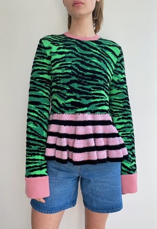 KENZO X H&M TIGER WOOL SWEATER