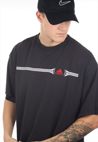 VINTAGE ADIDAS GRAPHIC T SHIRT TEE