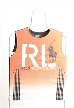 Vintage Polo Ralph Lauren Sportswear Vest Printed Logo