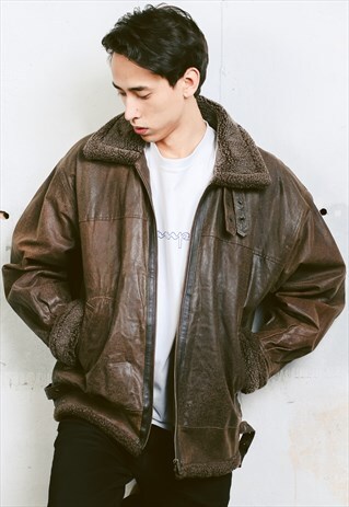 VINTAGE FAUX SHERPA COAT