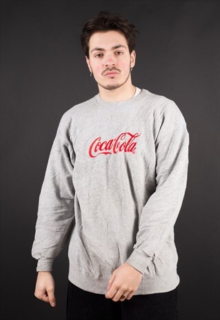 VINTAGE 90'S ORIGINAL COCA COLA USA CREWNECK SWEATSHIRT