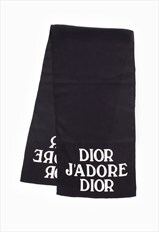 J'Adore Dior Black Scarf