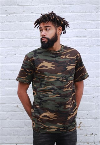 JUNGLE CAMO GREEN TEE
