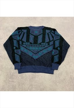 Vintage Knitted Jumper Women's L