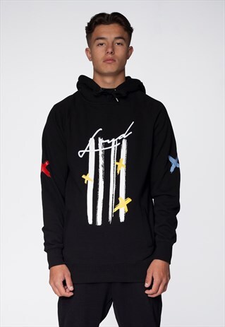 LOUD STN BLACK HOODIE