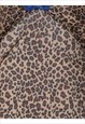 VINTAGE LEOPARD PATTERN HALTERNECK SLIP DRESS - S