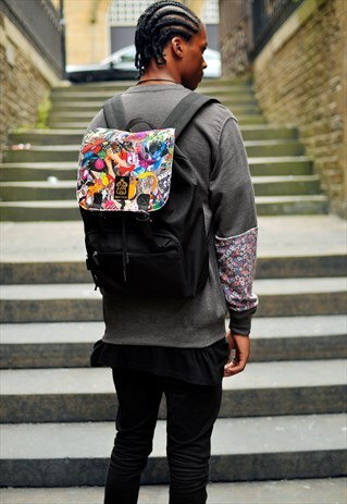 POP ART PANEL BACKPACK