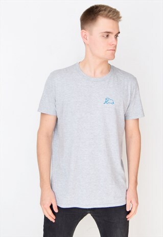 GREY ELEPHANT (BLUE) T-SHIRT
