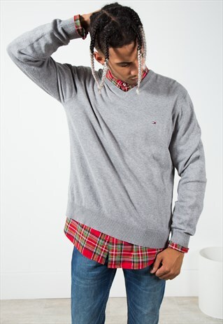 VINTAGE TOMMY HILFIGER KNIT JUMPER / S341