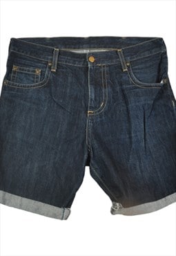 Vintage Carhartt Shorts Blue Denim Ladies W31