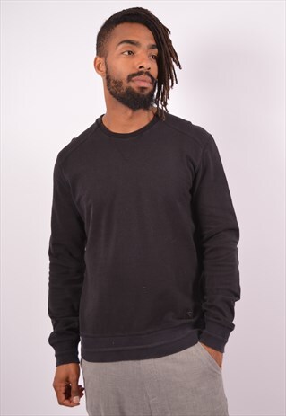 VINTAGE TRUSSARDI SWEATSHIRT JUMPER BLACK