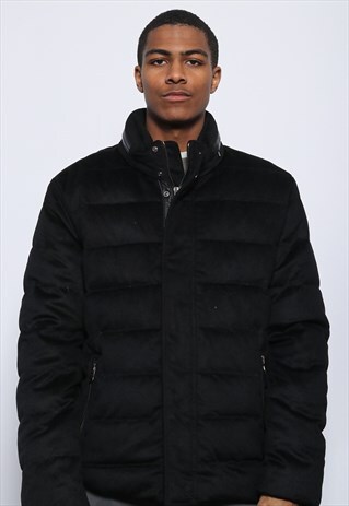 VINTAGE PAUL & SHARK ROYAL CASHMERE PUFFER JACKET BLACK